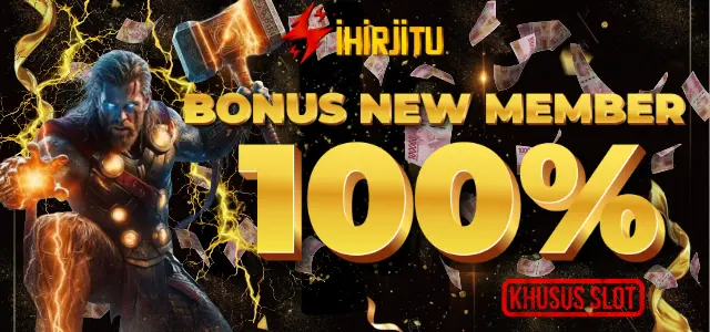 BONUS NEW MEMBER 100%